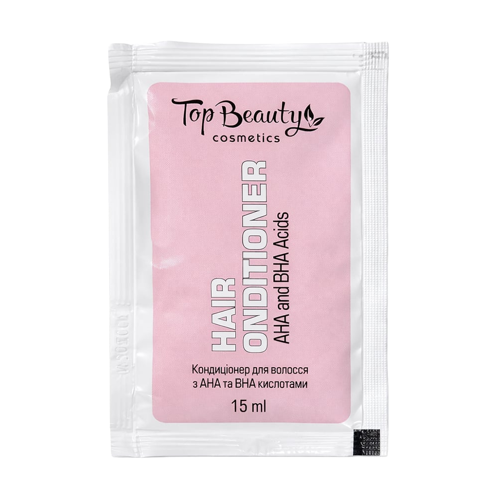 Кондиціонер для волосся Top Beauty Hair Conditioner With AHA and BHA Acids з АНА та ВНА кислотами, 15 мл