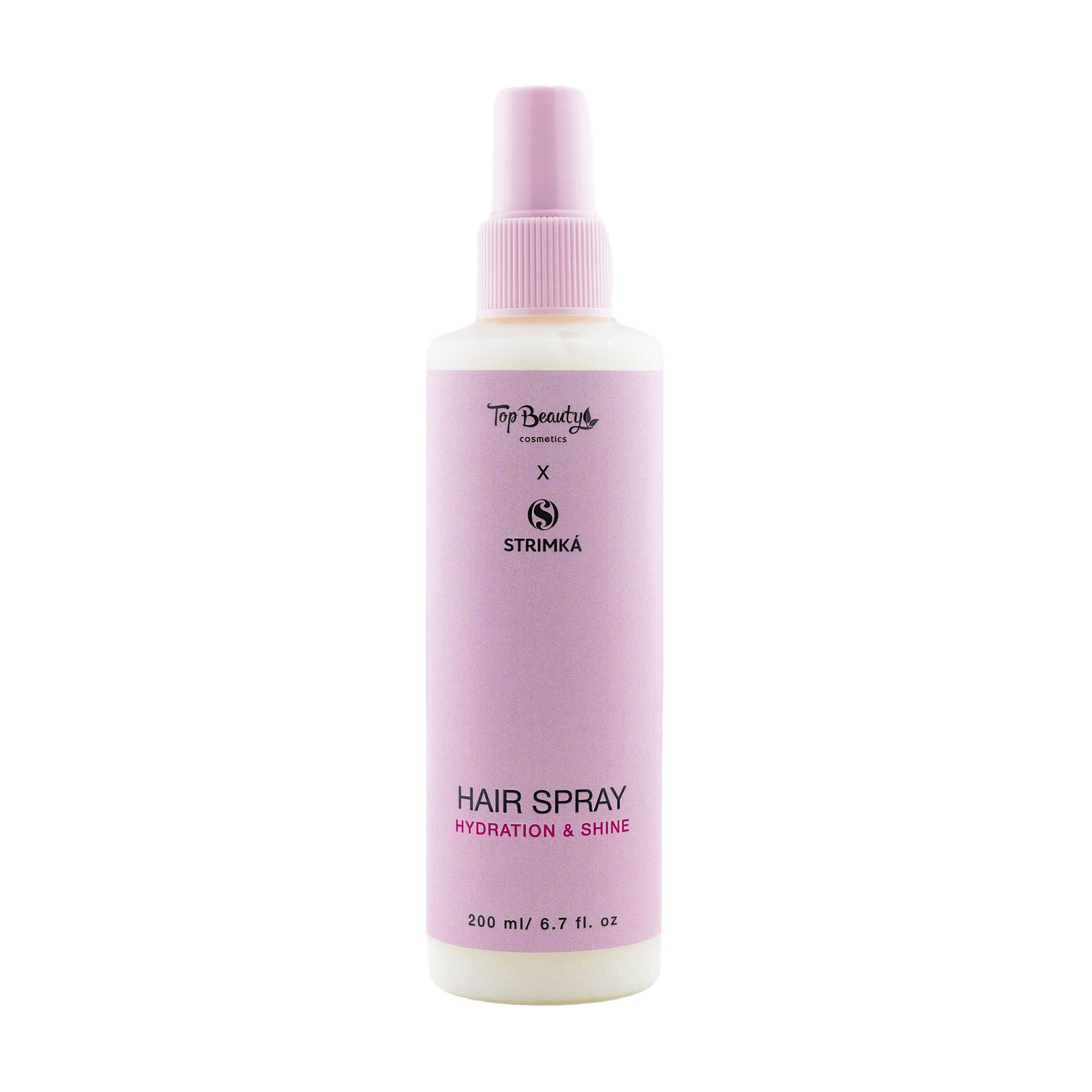 Спрей для волосся Top Beauty X Strimka Hair Spray Інтенсивне зволоження та блиск, 200 мл